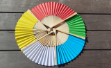 Eventails bambou papier Bergues